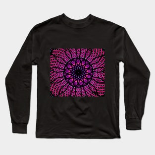 Polka Flower Long Sleeve T-Shirt